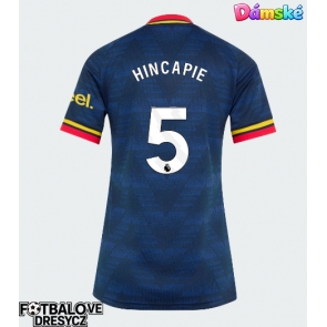 Arsenal Piero Hincapie #5 Dámské Venkovní Dres 2026-27 Krátký Rukáv Arsenal Piero Hincapie #5 Dámské Venkovní Dres 2026-27 Krátký Rukáv